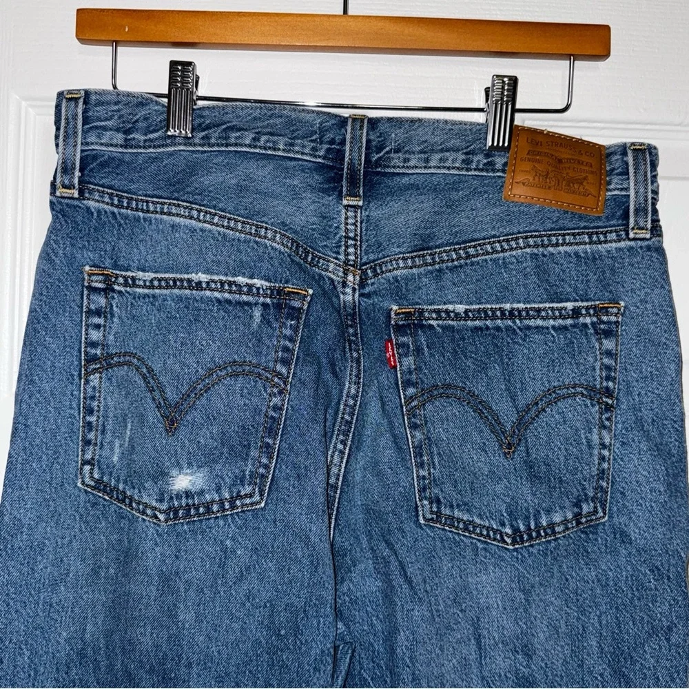 Levi's Ribcage Straight Ankle Jeans - Picture 6 of 6